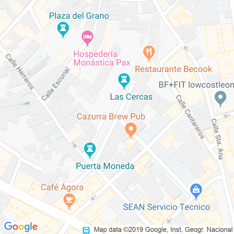 Código Postal calle Prado De Los Judios en León