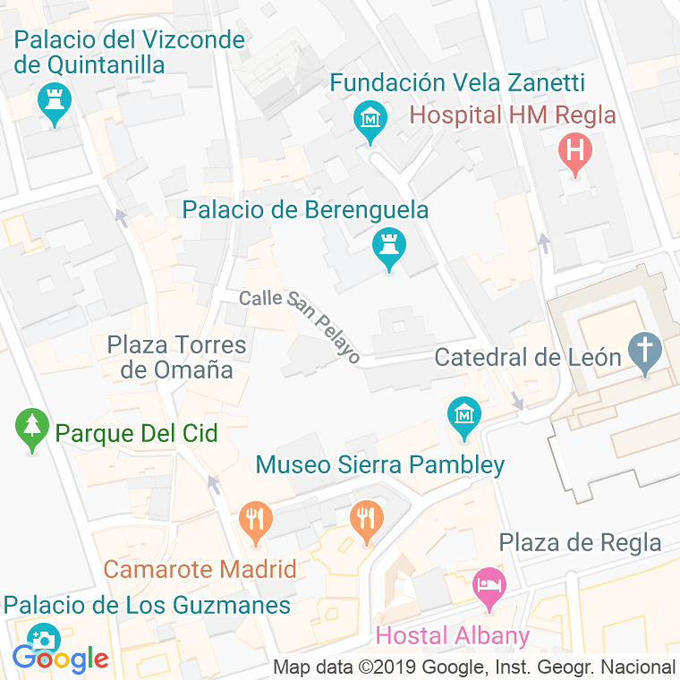 Código Postal calle San Pelayo en León