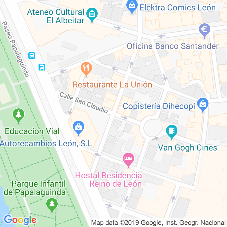 Código Postal calle Veinticuatro De Abril en León