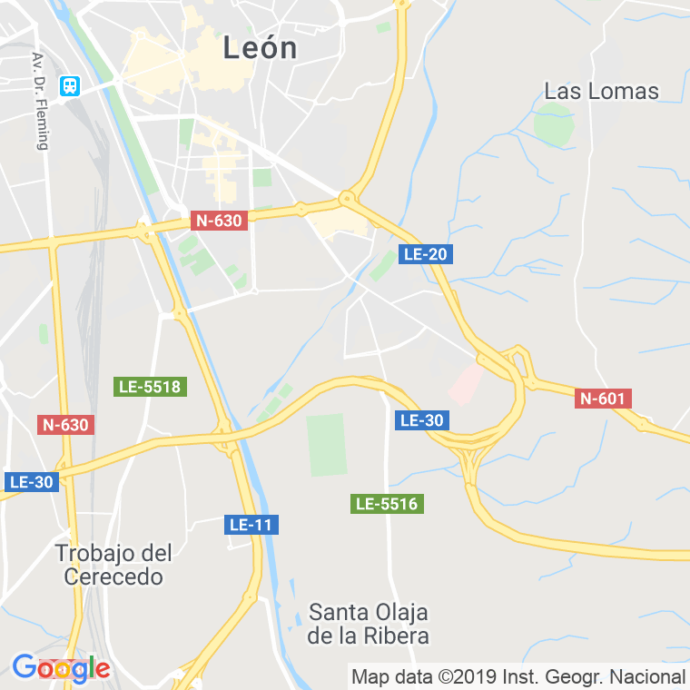 Código Postal calle Orion en León