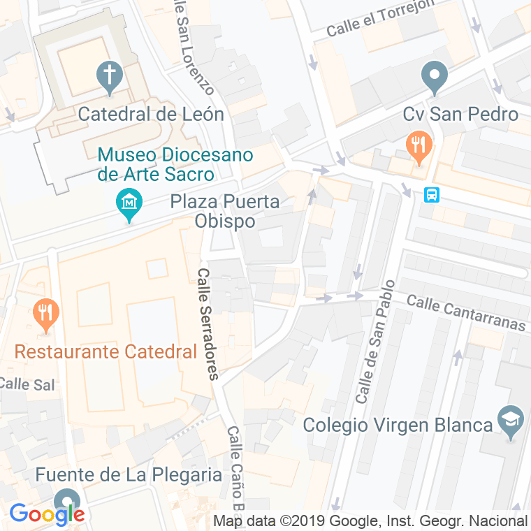 Código Postal calle Maestro Copin en León