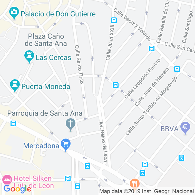 Código Postal calle Reino De Leon, avenida en León