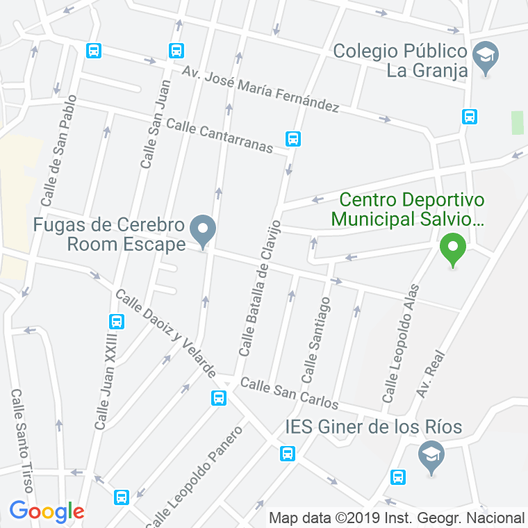 Código Postal calle Victor De Los Rios en León