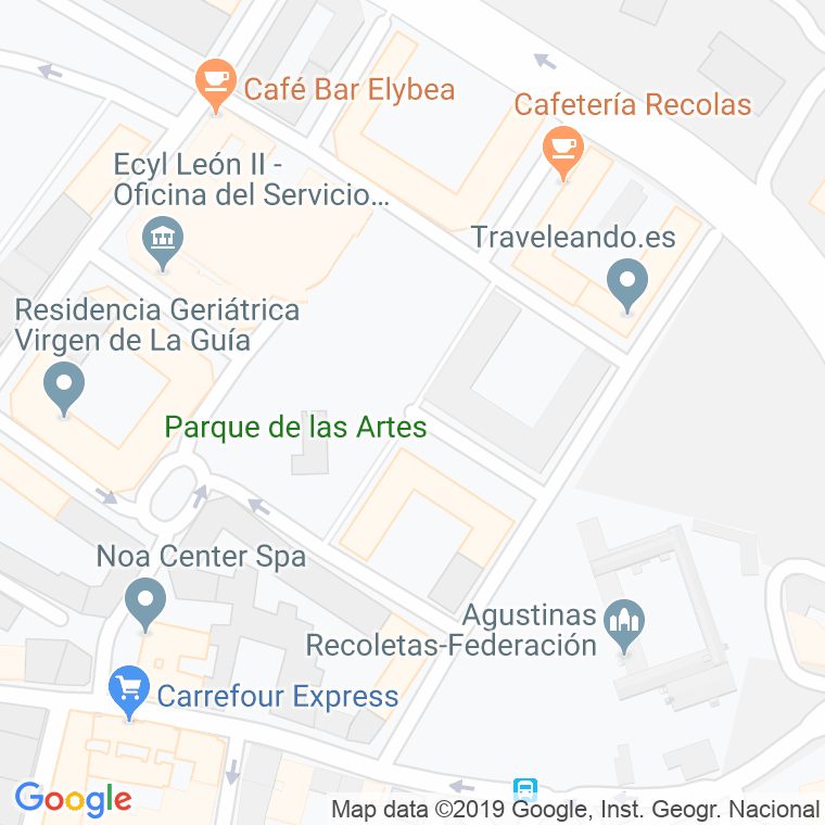 Código Postal calle Amancio Prada en León