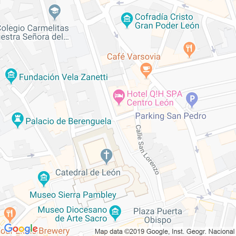 Código Postal calle Ave Maria en León