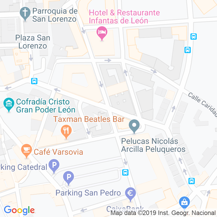 Código Postal calle Marques De Montealegre en León
