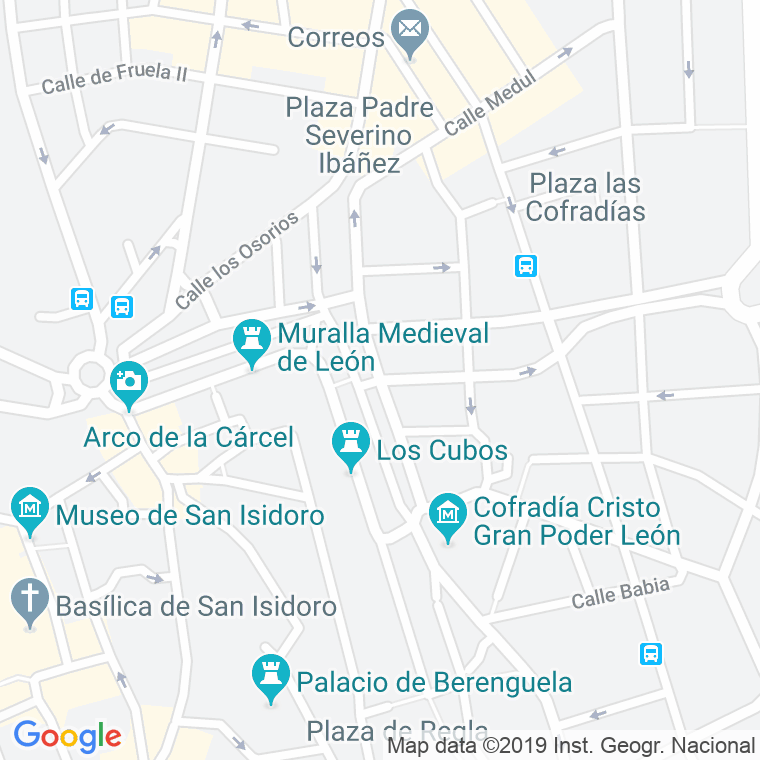 Código Postal calle Palomera Centro, rotonda en León