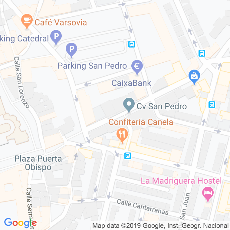 Código Postal calle San Vicente De Paul en León