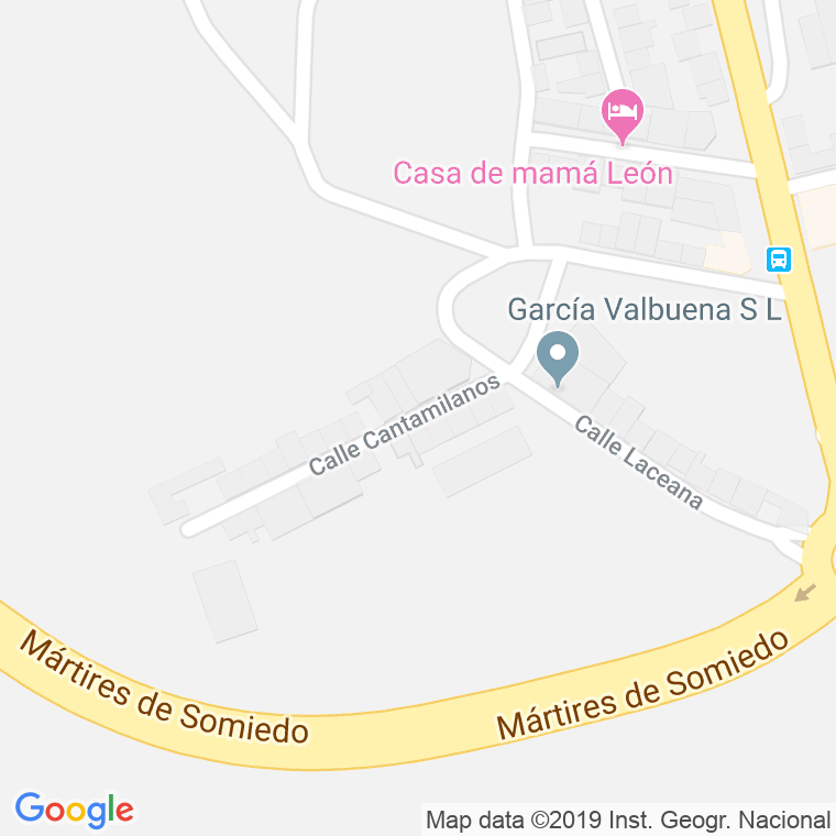 Código Postal calle Cantamilanos en León