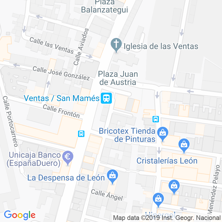 Código Postal calle Delicias en León