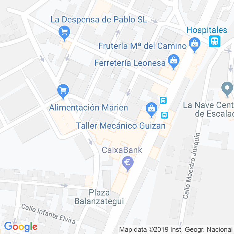 Código Postal calle Juan De Juni en León