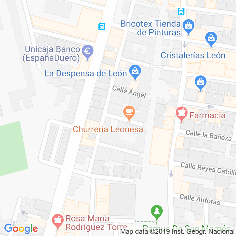 Código Postal calle Maestro Pastrana en León
