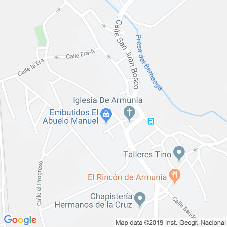Código Postal calle Guzman El Bueno (Armunia) en León