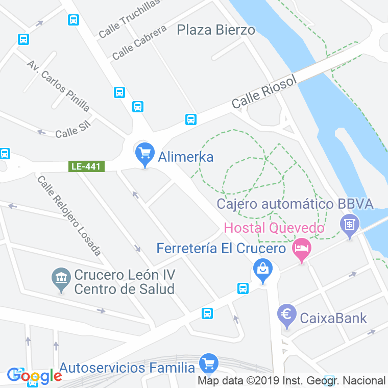 Código Postal calle Magdalena, avenida en León