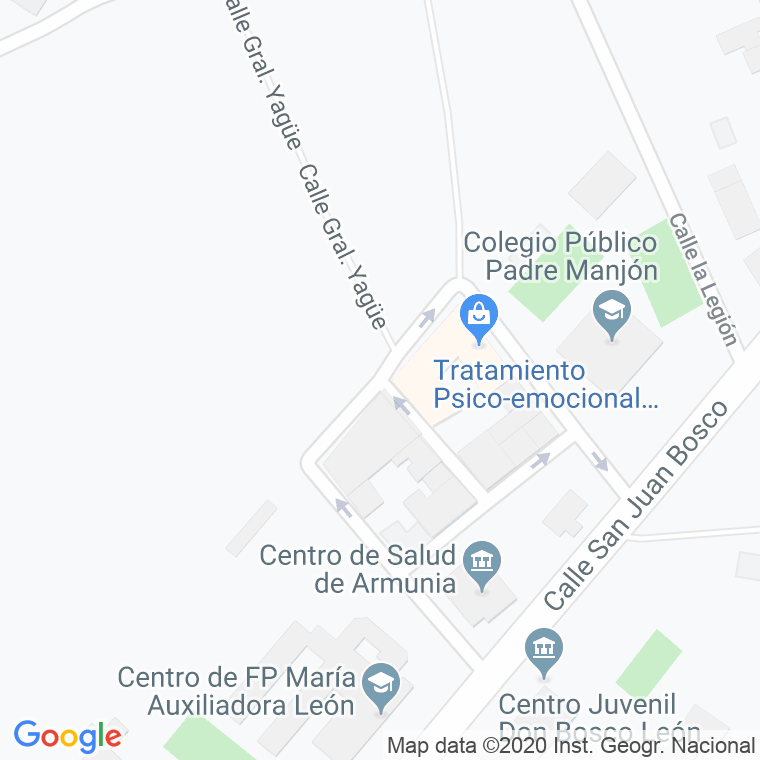 Código Postal calle Maximo Gomez Barthe en León