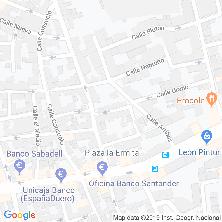Código Postal calle Arribas, Las en León