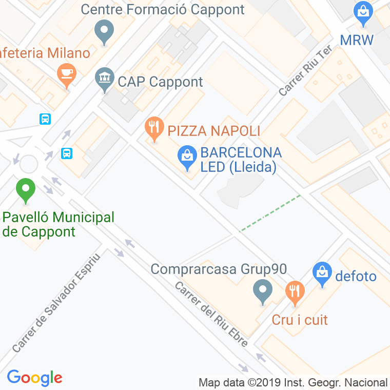 Código Postal calle Esperanza Gonzalez en Lleida