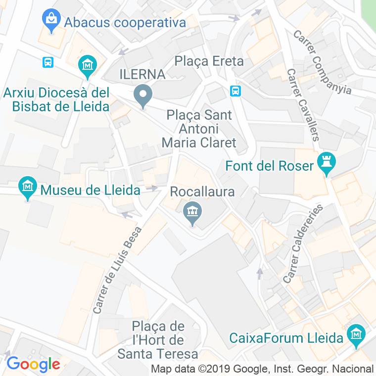 Código Postal calle Llopis en Lleida