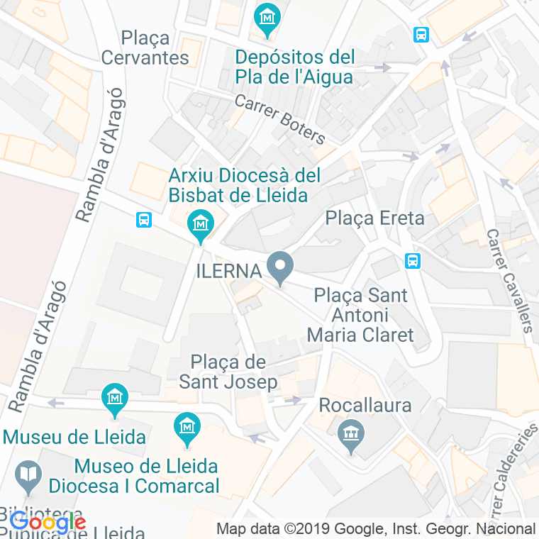 Código Postal calle Palau en Lleida