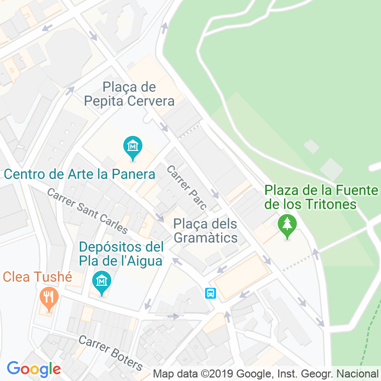 Código Postal calle Parc en Lleida