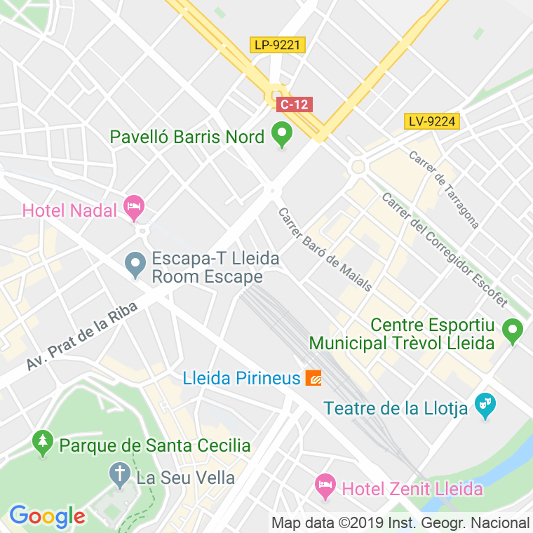 Código Postal calle Comtes D'urgell   (Impares Del 13 Al 35)  (Pares Del 10 Al 32) en Lleida