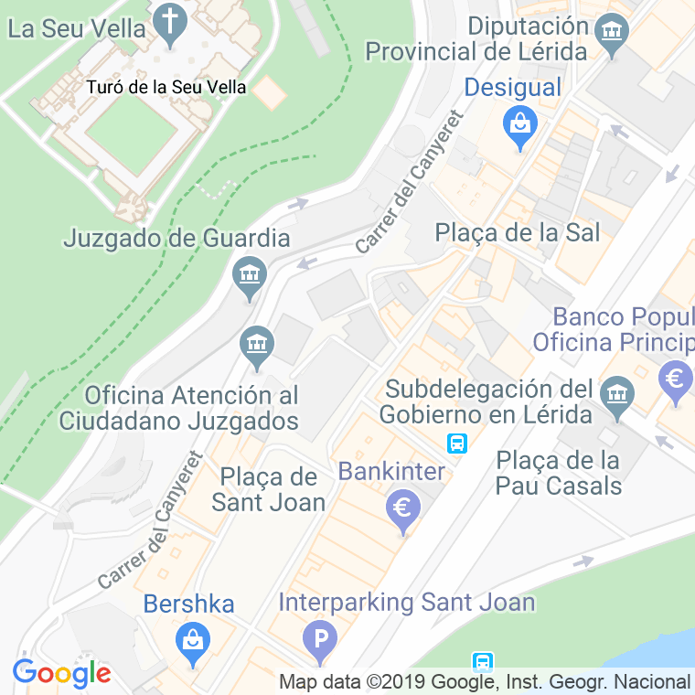 Código Postal calle Paer Rufes en Lleida