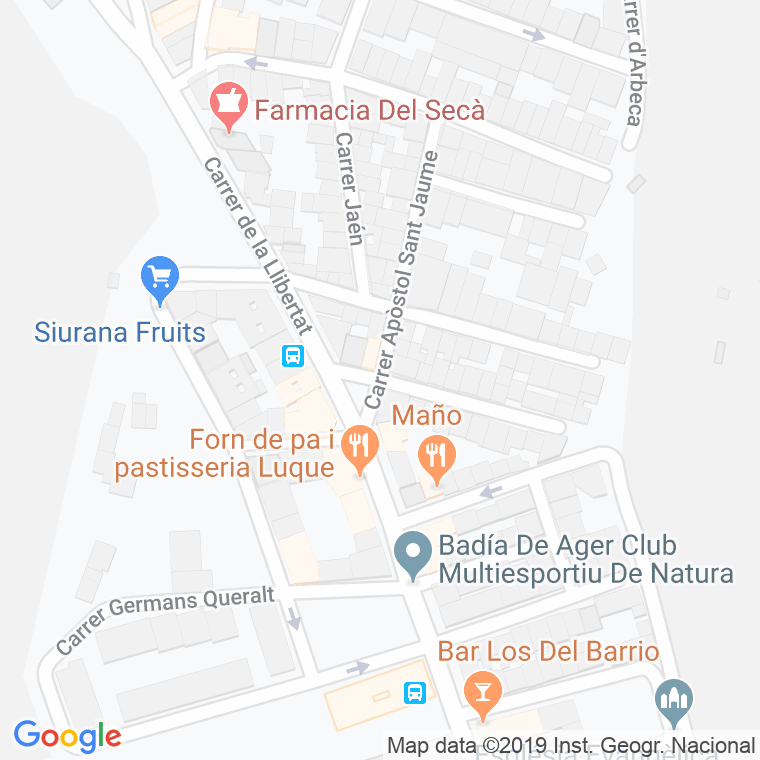 Código Postal calle Creu De Basella en Lleida