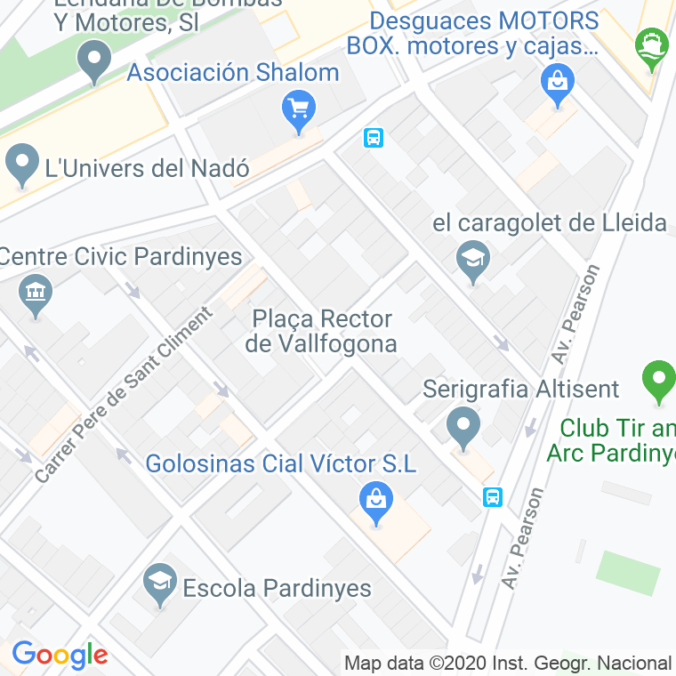 Código Postal calle Granjas, Las en Lleida