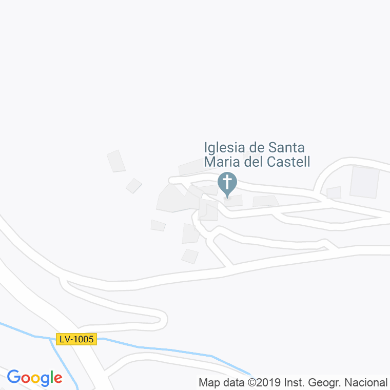 Código Postal de Castell De Santa Maria, El en Lleida
