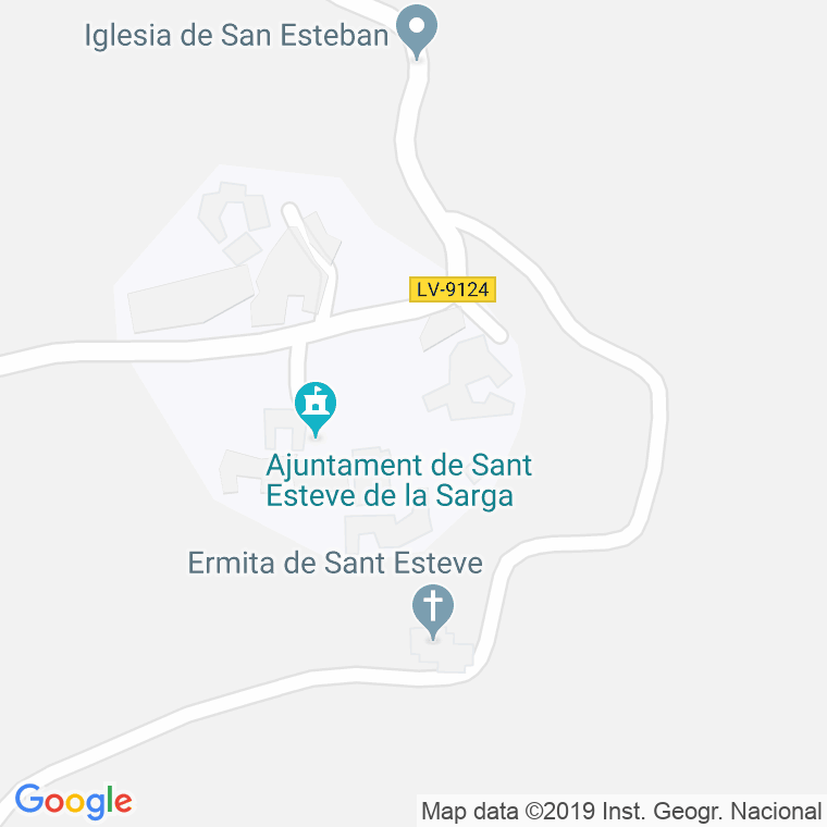 Código Postal de Sant Esteve De La Sarga en Lleida