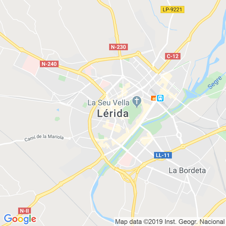 Código Postal de Colonia La Fabrica en Lleida