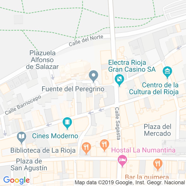 Código Postal calle Boterias en Logroño