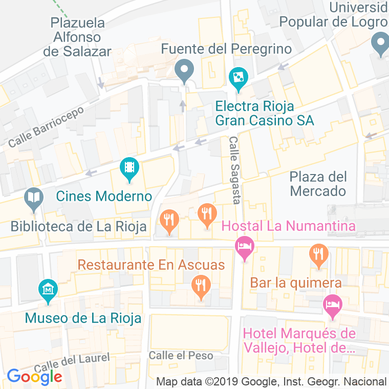 Código Postal calle Carnicerias en Logroño