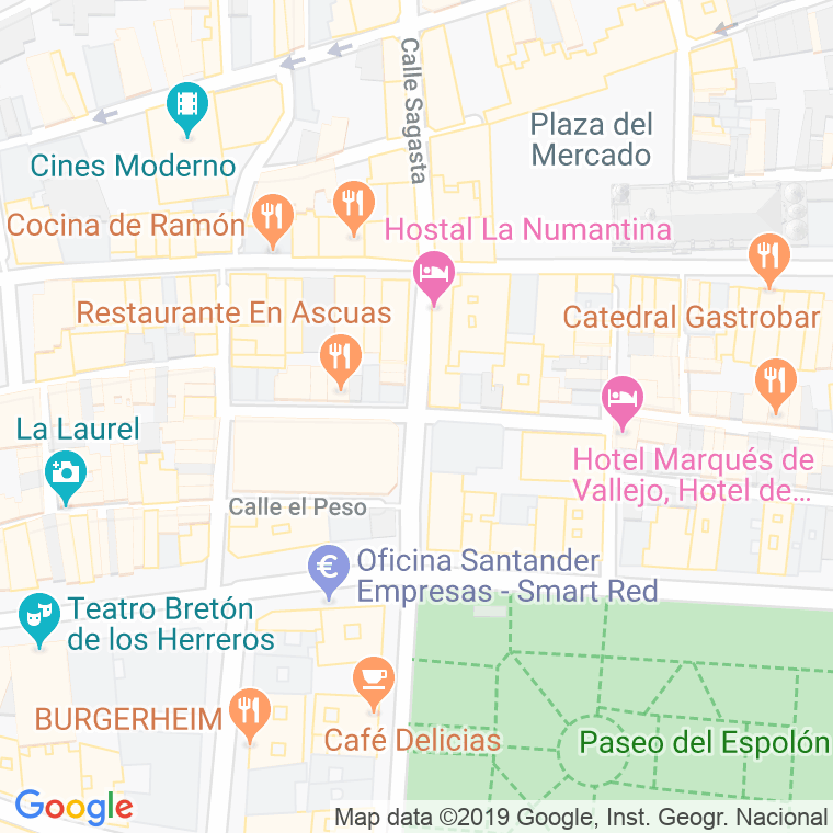 Código Postal calle Hermanos Moroy en Logroño