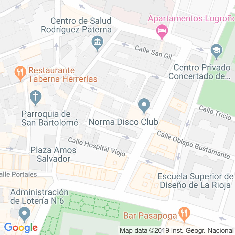 Código Postal calle Horno en Logroño