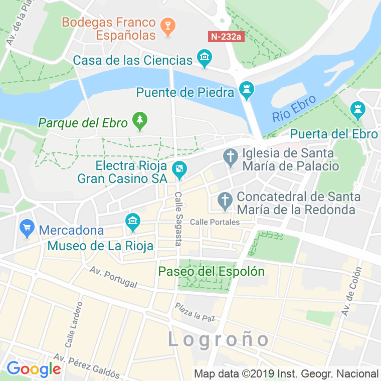 Código Postal calle Marques De San Nicolas en Logroño