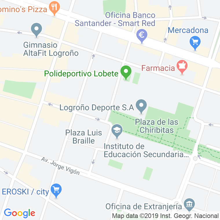 Código Postal calle Albia De Castro   (Impares Del 5 Al Final)  (Pares Del 6 Al Final) en Logroño