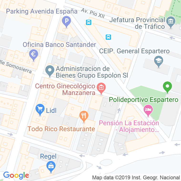 Código Postal calle Ingeniero Lacierva en Logroño