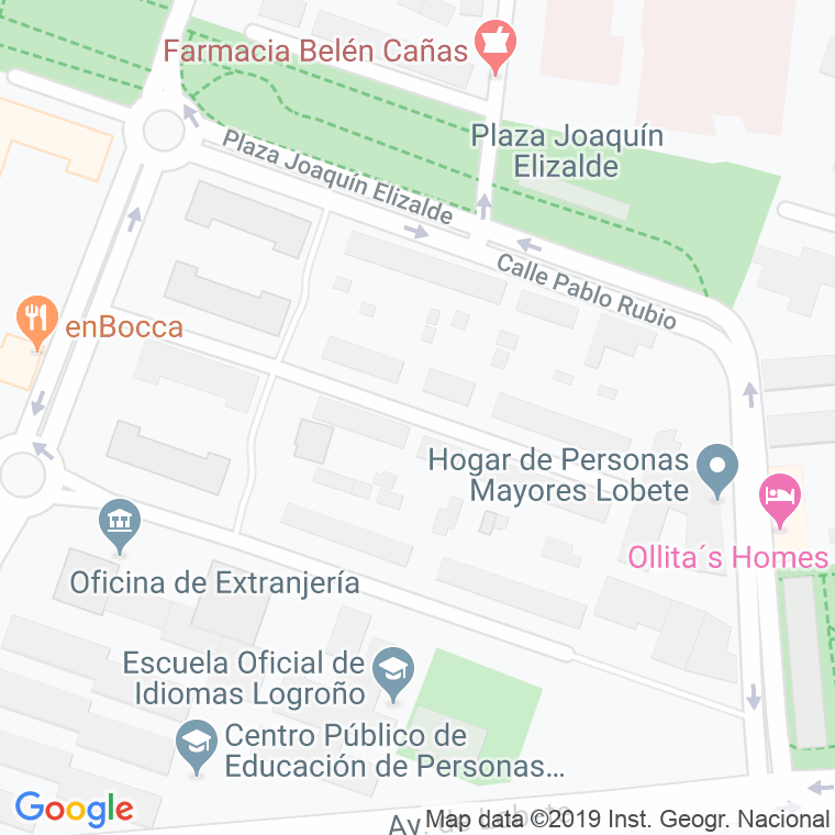 Código Postal calle Miguel Escalona Heredia en Logroño