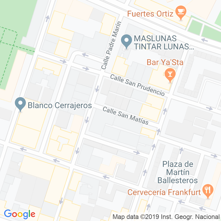 Código Postal calle San Matias en Logroño