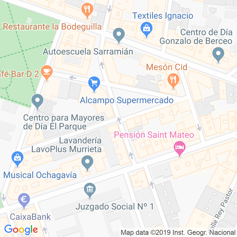 Código Postal calle Conde Superunda en Logroño