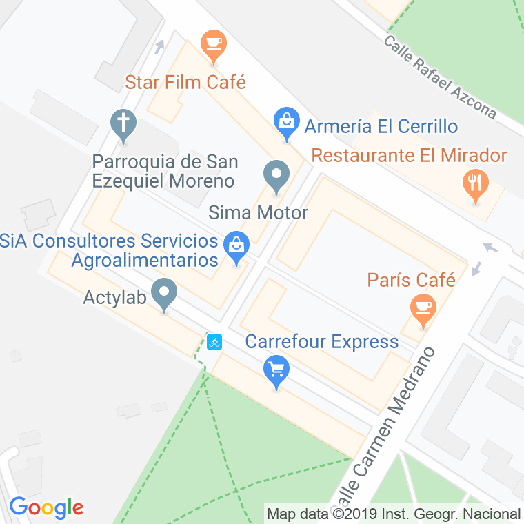 Código Postal calle Aurora Infante en Logroño