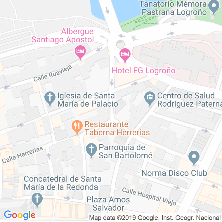 Código Postal calle Cadena (Barrio Varea) en Logroño