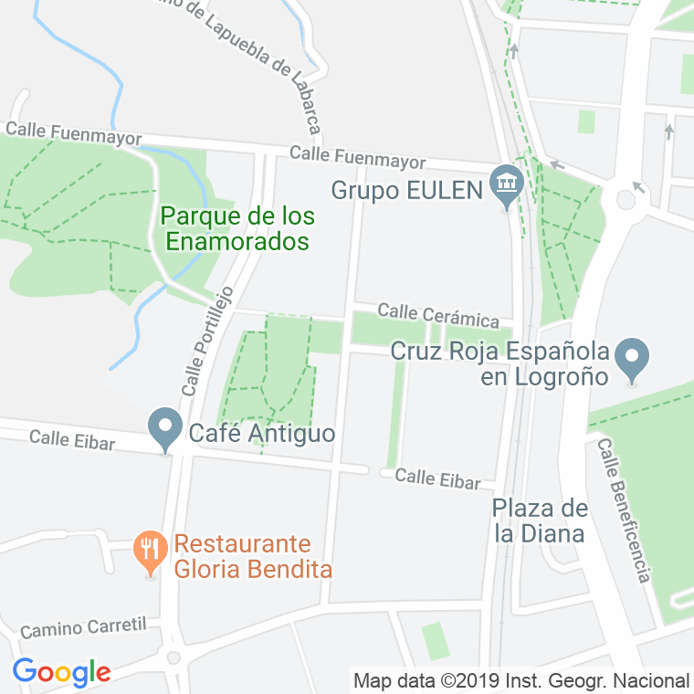 Código Postal calle Acequia en Logroño