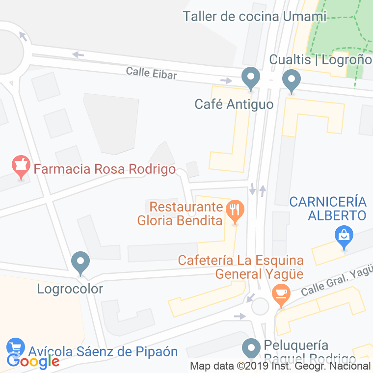 Código Postal calle Carretil, travesia en Logroño