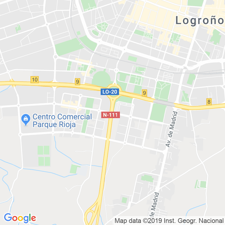 Código Postal calle Clavijo en Logroño