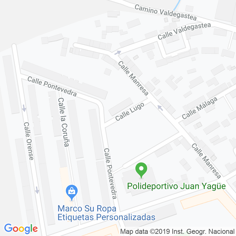 Código Postal calle Lugo en Logroño