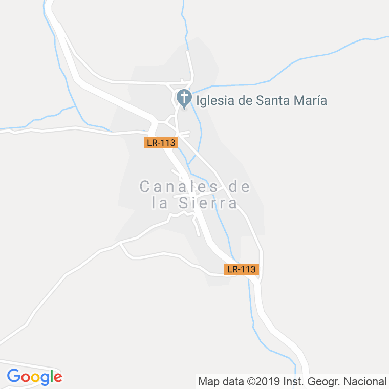 Código Postal de Canales De La Sierra en La Rioja