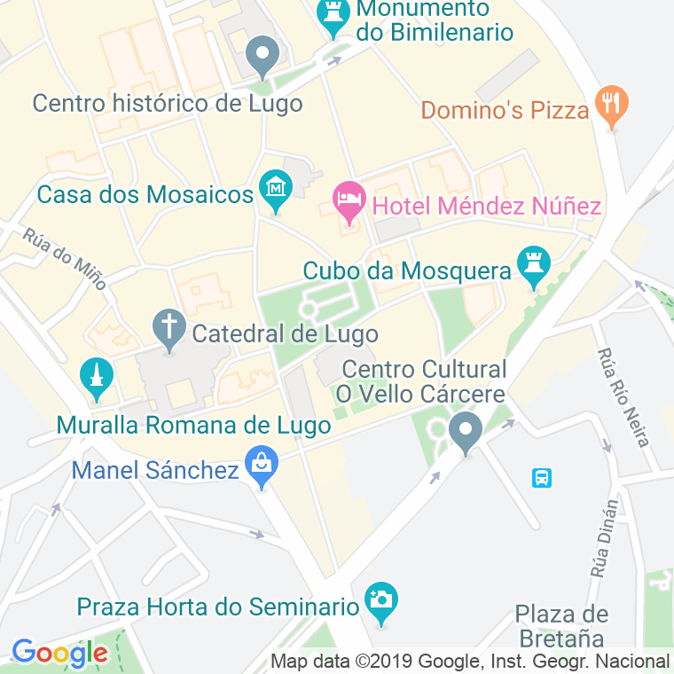 Código Postal calle Maior, praza en Lugo