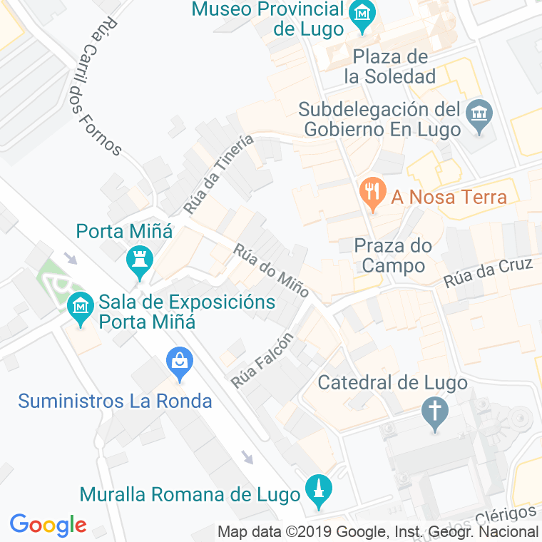 Código Postal calle Miño, Do, travesia en Lugo